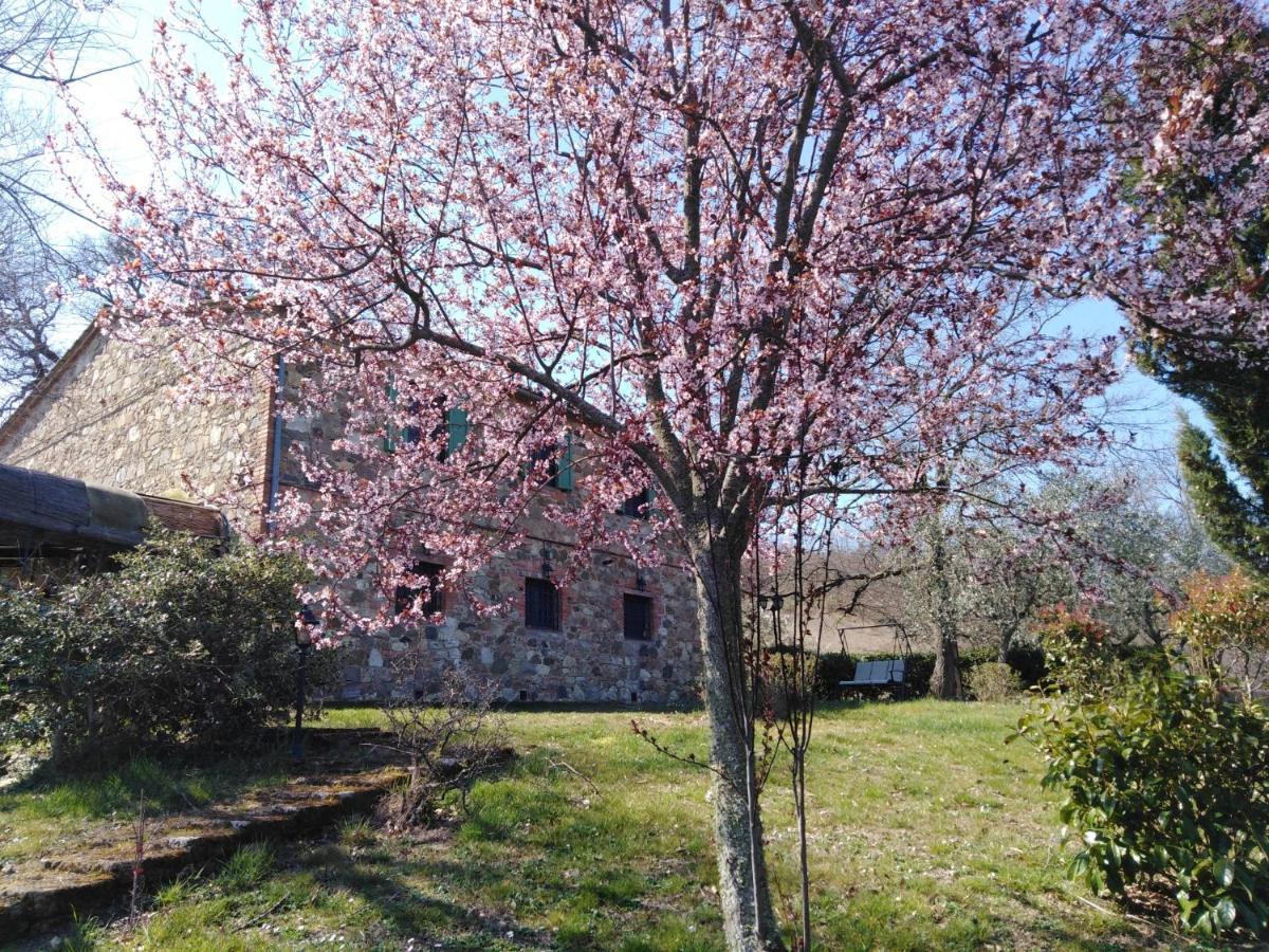 La Fontaiola Villa Le Piazze Bagian luar foto