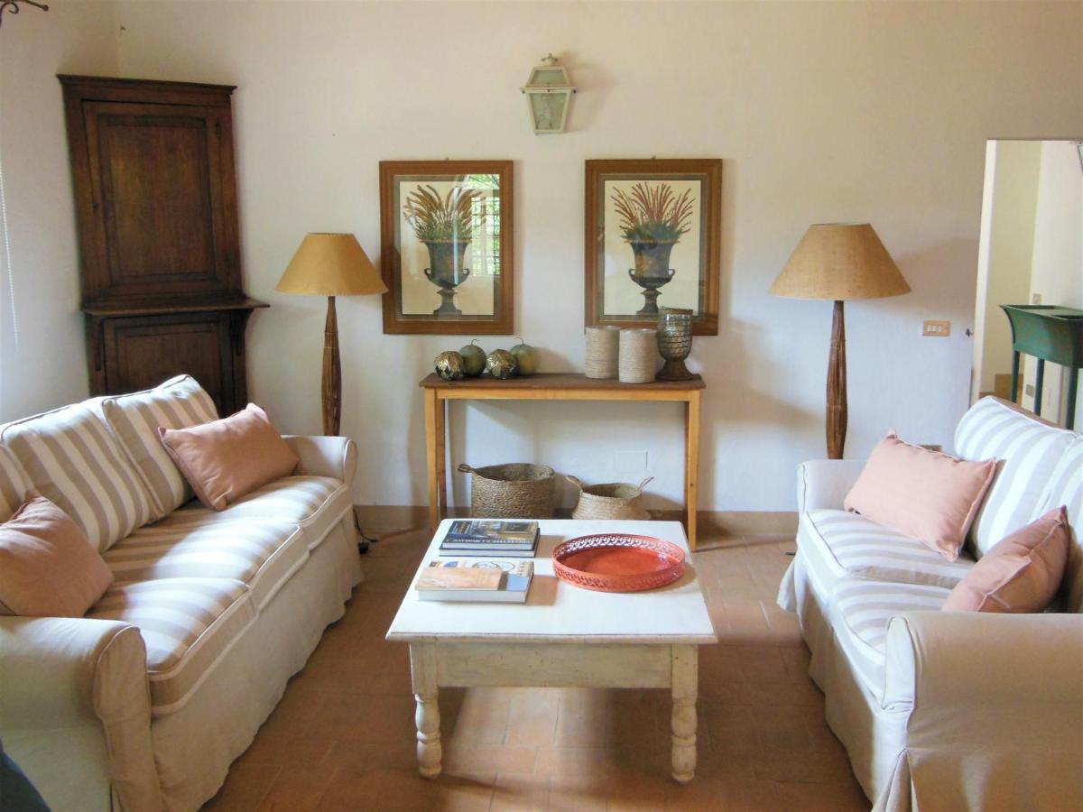 La Fontaiola Villa Le Piazze Bagian luar foto