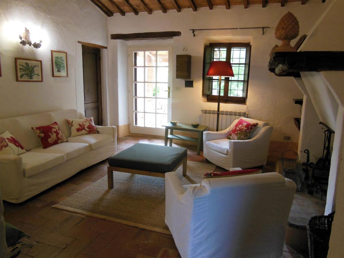 La Fontaiola Villa Le Piazze Bagian luar foto