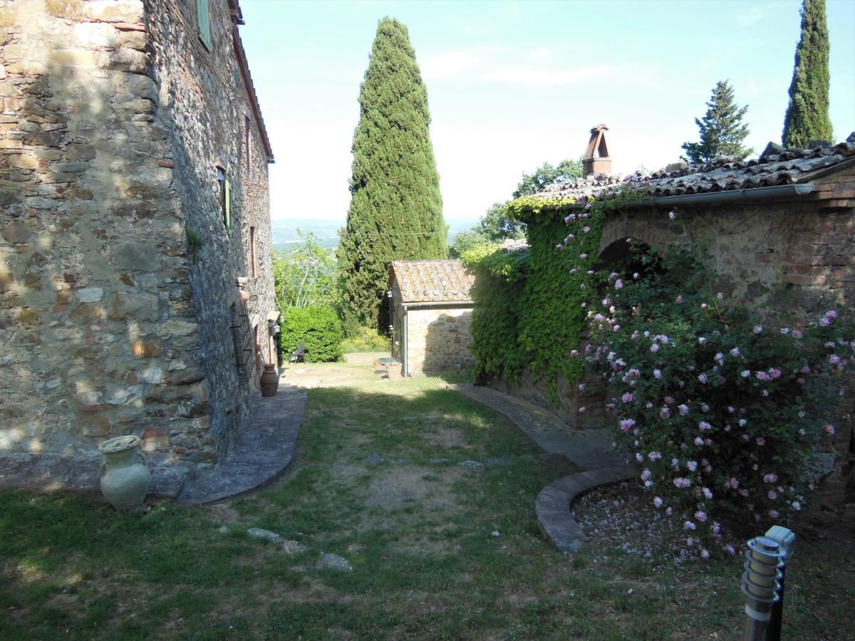 La Fontaiola Villa Le Piazze Bagian luar foto