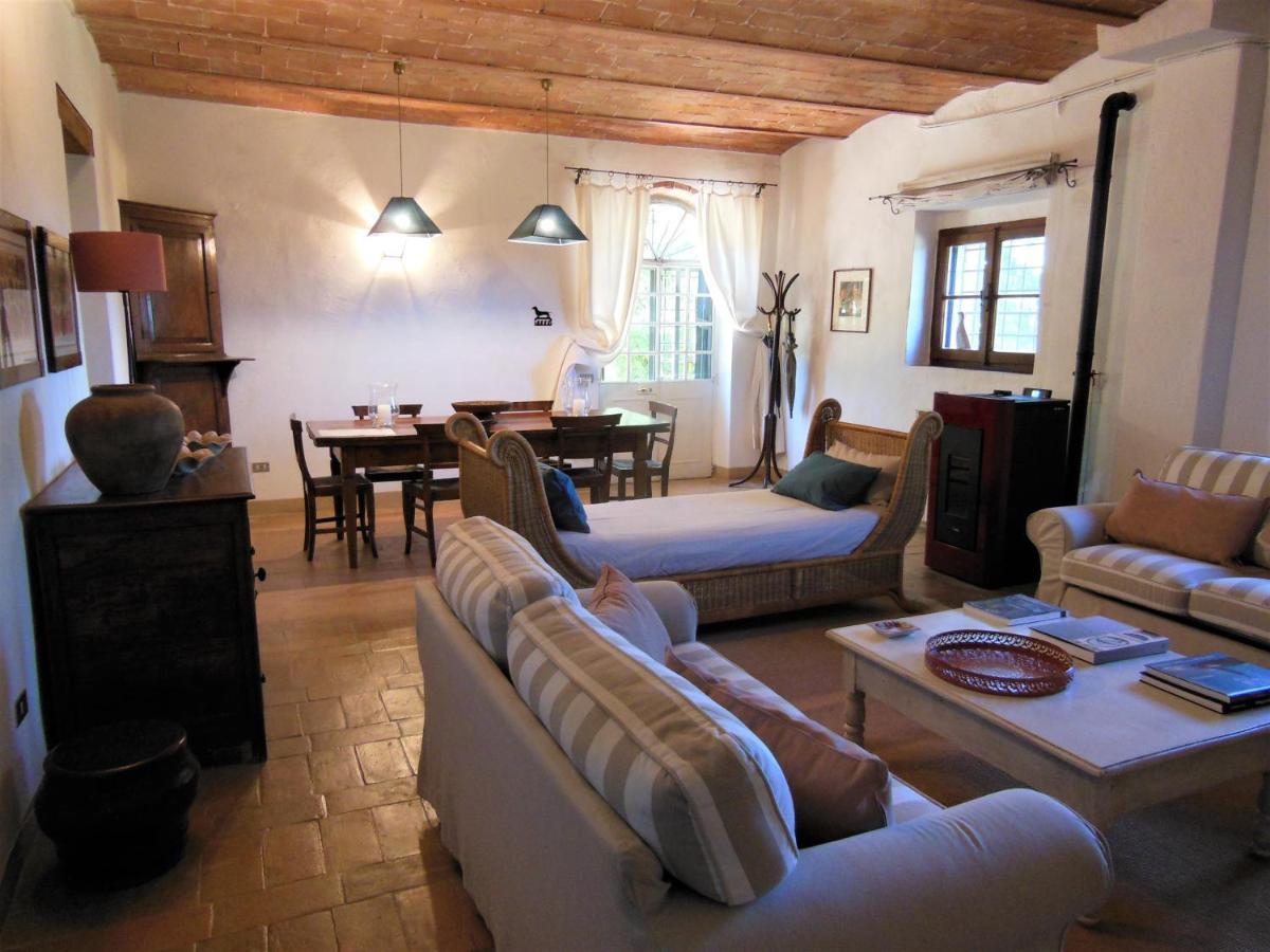 La Fontaiola Villa Le Piazze Bagian luar foto