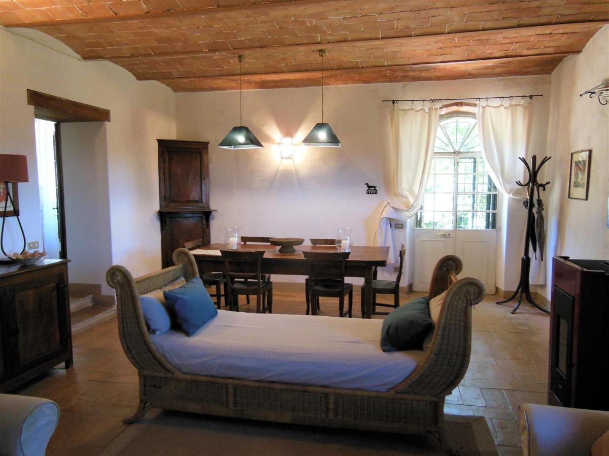 La Fontaiola Villa Le Piazze Bagian luar foto