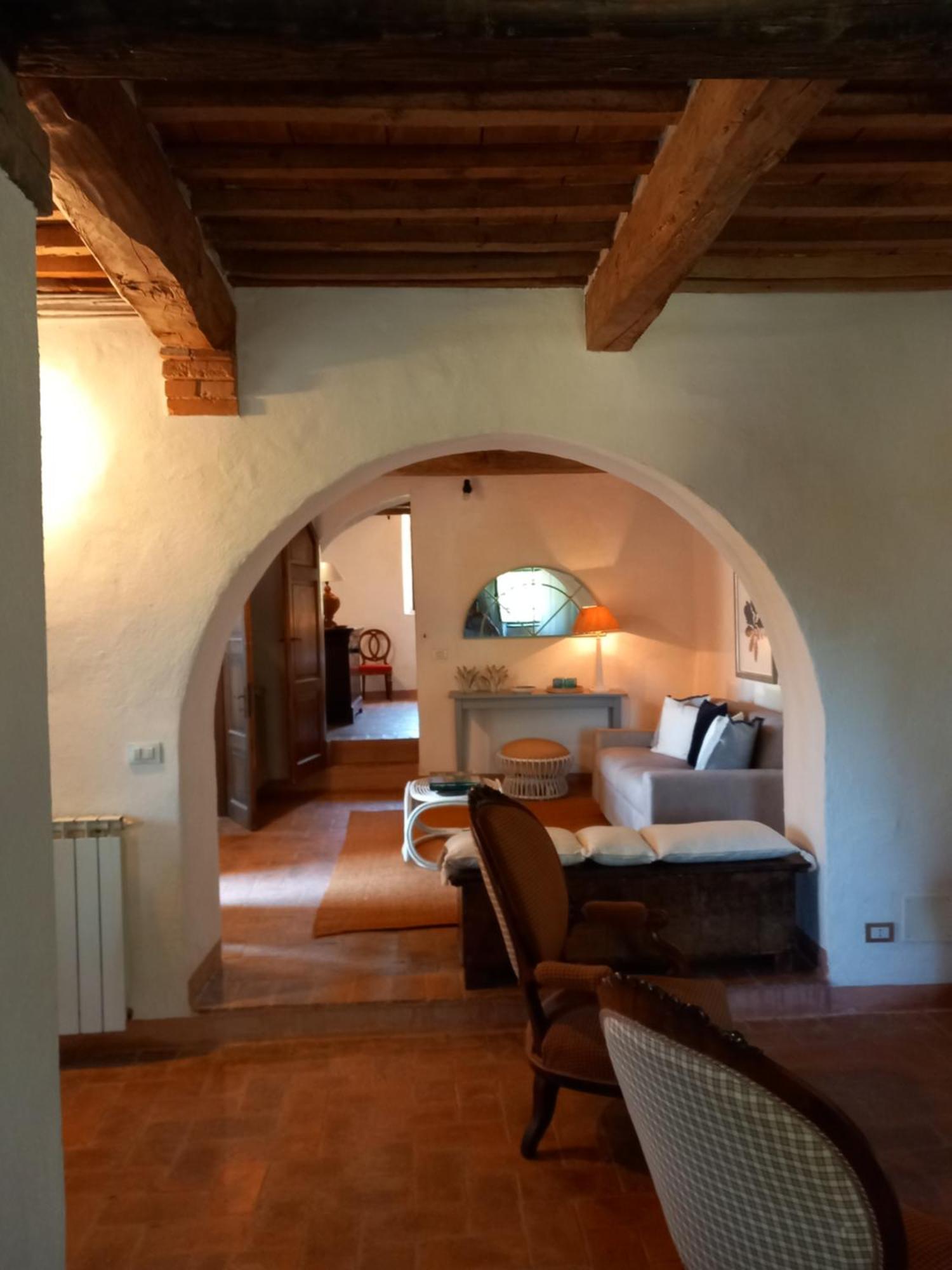 La Fontaiola Villa Le Piazze Bagian luar foto