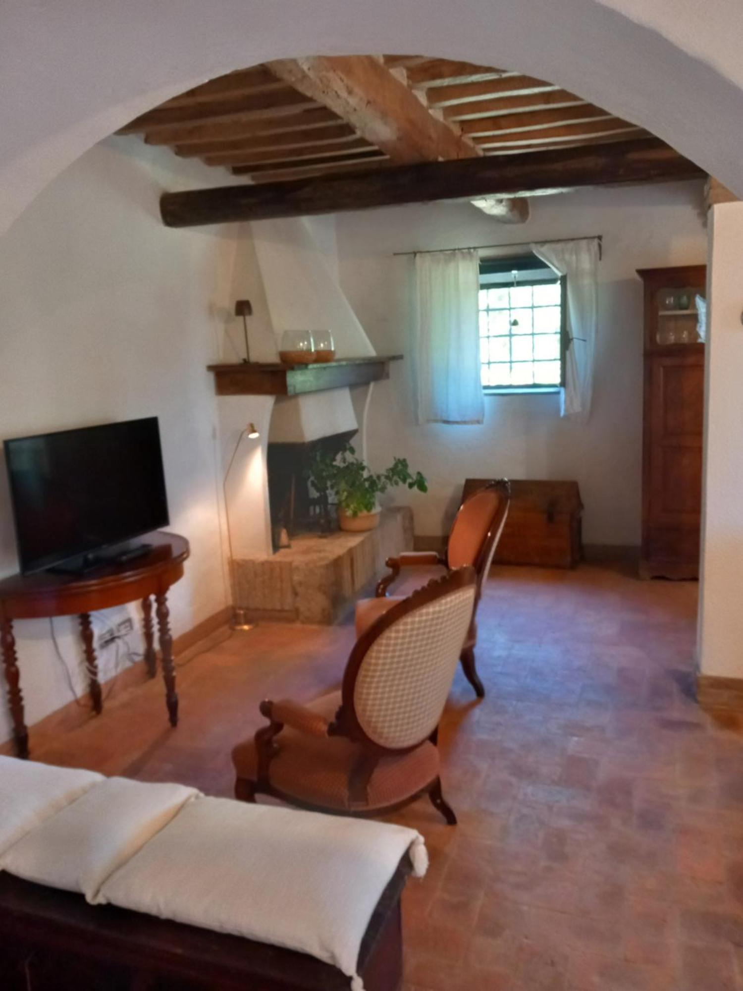 La Fontaiola Villa Le Piazze Bagian luar foto