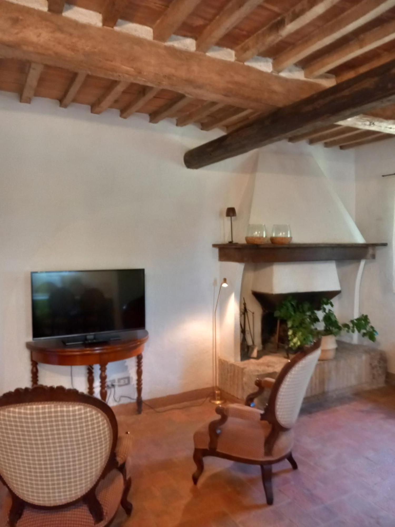 La Fontaiola Villa Le Piazze Bagian luar foto
