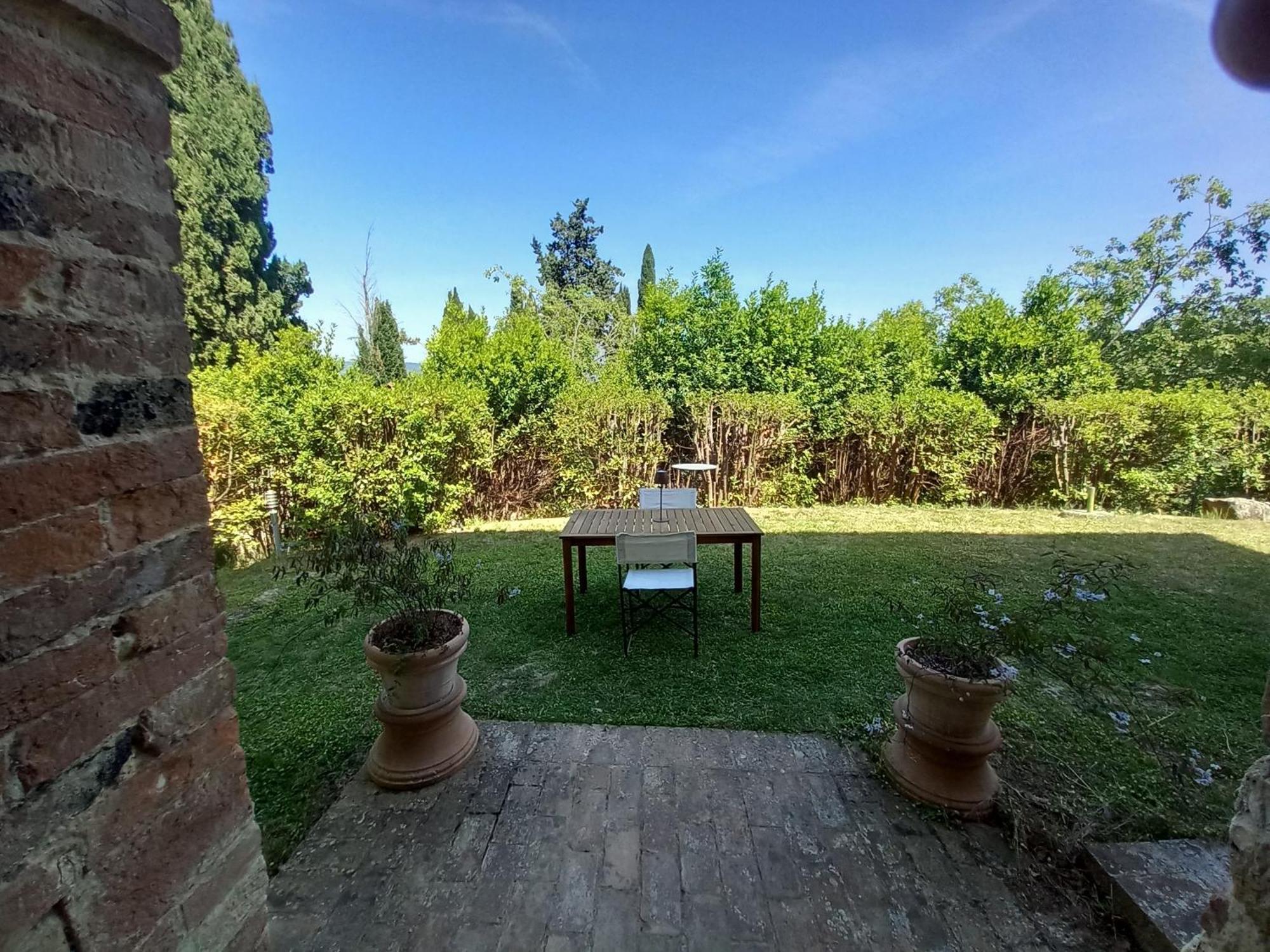 La Fontaiola Villa Le Piazze Bagian luar foto